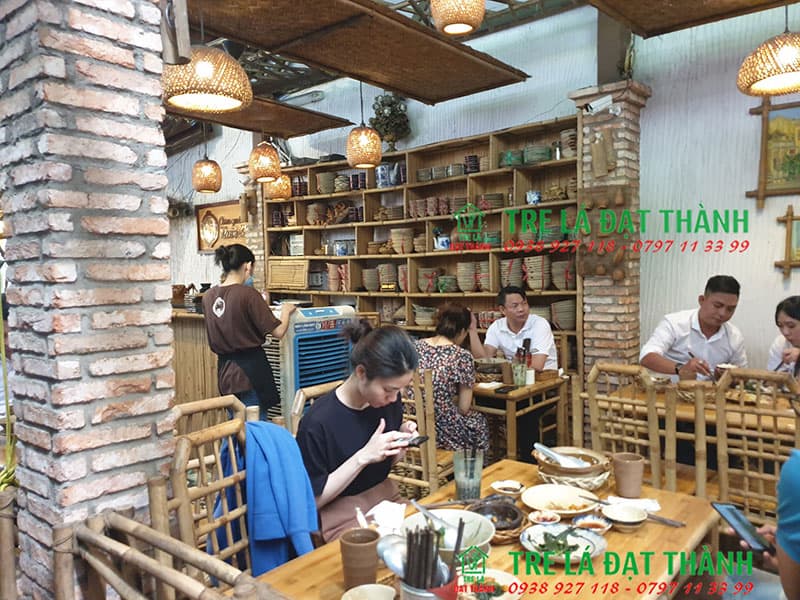Bàn Ghế Tre Ép - BGTE001